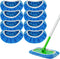 8 Pack Reusable Mop Refill Pad Compatible for Swiffer Sweeper Mops,Dry Refills Pad for 10-12 inches Sweeper Mop,Floor Cleaning Refills Pads,Dry We...