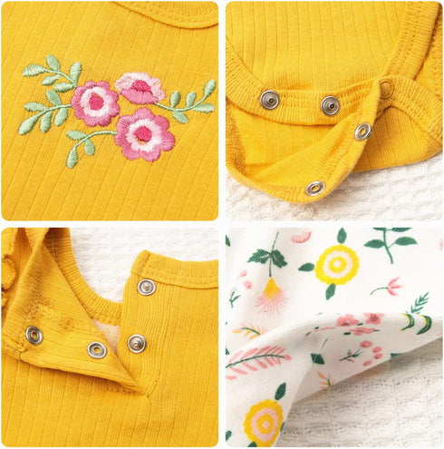 Reborn Baby Girl Dolls Clothes 24 Inches Outfits Accessories 4pcs for 22"- 24" Reborn Dolls Baby Clothes Newborn...