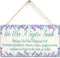 Buslint We Use A Septic Tank Please Do Not Dispose of. - Polite and Informative Septic Tank Sign Functional Interior Toilet Sign Wooden Hanging Si...