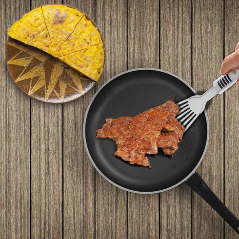 Stainless Steel Fish Spatula with 1.2mm Thick Blade - Multipurpose Turner for Fish, Eggs, Meat, and Dumplings - Perfect for Grilling, Frying, and ...
