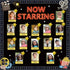 Movie Star Bulletin Board Set Now Starring Bulletin Board for Classroom Decor DIY Photo Crafts Camera Lights Learn Clapperboard Film Tickets Cutou...