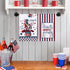 4th of July Patriotic Kitchen Towel 100% Cotton Independence Day Gnome Quick Dry Stars and Stripes Flag Tea Towels 20×27.5inch, Dishcloth for Dini...