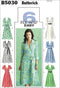 BUTTERICK PATTERNS B5030 Misses' Dress, Belt and Sash, Size BB (8-10-12-14)...