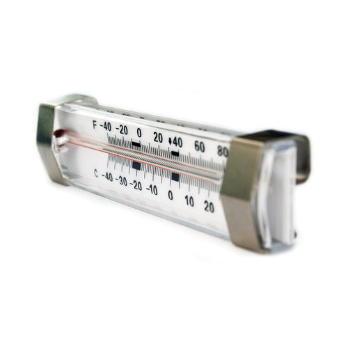 Comark FG80AK Commercial Refrigerator Thermometer, Commercial Freezer Thermometer (Glass Tube Thermometer, Commercial Grade Thermometer), Refriger...