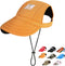 Dog Hat Dog Sun Hat Dog Baseball Cap Dog Trucker Hat Dog Hats for Small Medium Large Dogs with Ear Holes Adjustable Drawstring Breathable Waterpro...