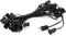 Holiday Lighting Outlet C9 Christmas Light String, Patio Event Lighting, Black Cord, 12" Socket Spacing, E16 (25')...