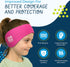Earvolution Ear Band-It Ultra Premium Swimming Headband and Swimmers Ear Plugs Bundle - Invented by Ear, Nose, and Throat Physician - Made in USA ...