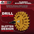ABN Rubber Eraser Wheel with Drill Adapter 1-Pack – Pinstripe, Double Sided Adhesive, Vinyl Decal, Graphics Removal Tool...