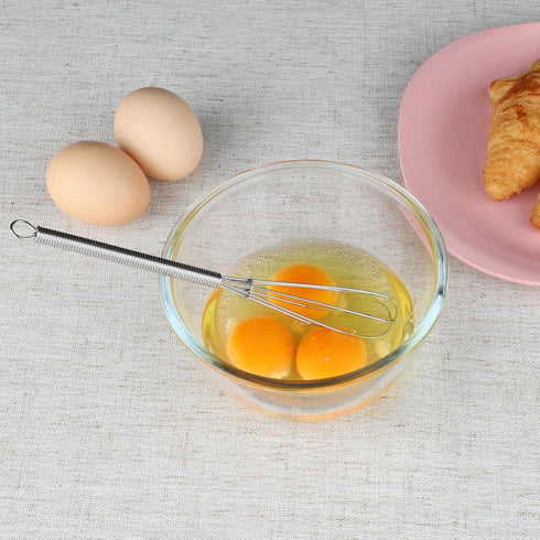 HOTEC 4 Pieces Stainless Steel Whisks Set Wire Whisk Balloon Whisk Egg Beater Kitchen Utensils for Stirring, Beating, Blending...