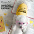 Parisian Pet Dog T-Shirt - Embroidered ' Caution Can’t Control My Licker ' Dog Tee Shirt - 100% Cotton, Dog Clothes - Sleeveless Pet Vest - Yellow...