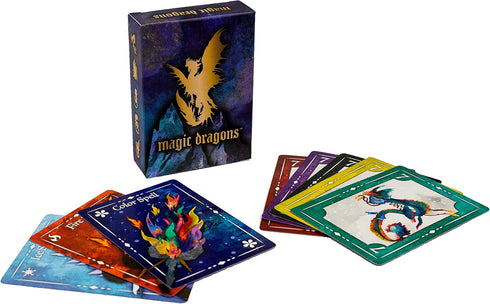 Magic Dragons Card Game - New! - Trick-Taking, Card-Capture Family-Friendly Dragon Game | Fun Card Games for Adults, Teens & Kids | 2-5 Players | ...