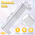 2pcs Dog Grooming Combs for Removing Tangles, Round Teeth Metal Cat Pet Hair Comb, Silver Large Professional Grooming Tool for Long Short Haired D...