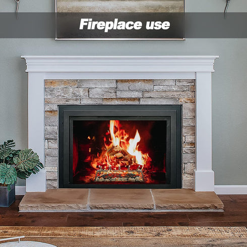 Skyflame Black Vermiculite Granules for Gas Fireplace, 12 oz Bag...