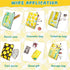 Reginary 6 Pieces Lemon Makeup Bags Purse Travel Cosmetic Pouch Waterproof Lemon Multifunction Makeup Pouch with Zipper Toiletry Bag Case Organize...