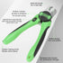 ROPO Dog Nail Trimmer, Pet Nail Clippers, Dog Nail Clippers for Pet Paw Care, Dog Nail Clippers Pet Nail Trimmer for Different Types of Pets (Gree...