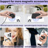 2Pcs Metal Ring Sticker for Pop Socket Magnetic Grip, Magnetic Adapter Adhesive for iPhone, Magsafe Wireless Charger (Purple)...