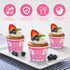 Augisteen 50 Count Paper Ice Cream Bowls Disposable Dessert Bowl Ice Cream Paper Cups Treat Paper Bowl for Hot or Cold Food Ice Cream Sundae Froze...
