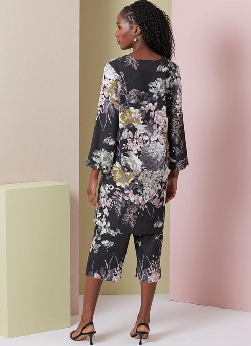 Vogue Misses' Lounge Sets Sewing Pattern Packet by Marcy Tilton, Design Code V2019, Sizes XS-S-M-L-XL, Multicolor...