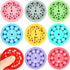 Math Fidget Spinners Addition, Math Fidget Toy for Kids, Math Facts Fidget Spinners, Educational Learning Numbers Add Subtract Fidget Spinner Toys...