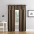 Sun Zero Barrow Energy Efficient Rod Pocket Curtain Single Valance...