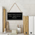Only Flush Tissue Hanging Bathroom Plaque Septic Tank Toilet Wall Door Decor Thank You Sign 12 inch by 6 inch...