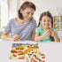 LELEMON 100 Pieces Jigsaw Puzzles in a Metal Box for Kids Age for 4-8 Boys Girls Toy Puzzles Construction Site Vehicles Children Learning Educatio...