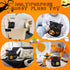 Halloween Stuffed Animal Black Cat Plush,Trick or Treat Soft Toys Gifts Pumpkin Double Side 9.4" Throw Couch Pillow Cute Figure Doll for Kids Baby...