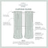 Exclusive Home Biscayne Indoor/Outdoor Two Tone Textured Grommet Top Curtain Panel, 54"x120", Sand, Set of 2...