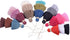 KONMAY Bulk 20pcs Tri-Layered Tassels with Hanging Loop for Jewelry Making, Clothing...