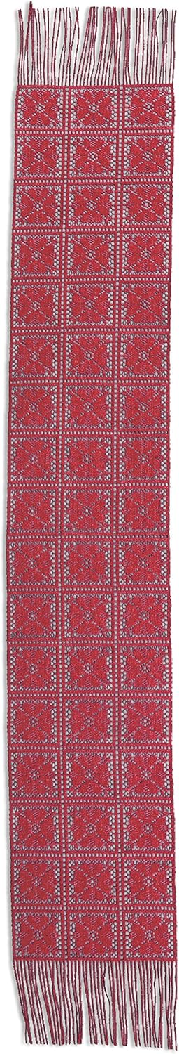 Heritage Lace Red Daisy 10"x65" Scarf...