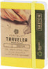 Pentalic 3" x 4" Pocket Sketchbook Traveler Journal, 160 Pages, Citrine Yellow...