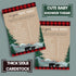 Mama Bear Baby Shower Games for Boys - Guess The Price is Right - 25 Cards - Fun Activities for Guests with Prizes - Lumberjack Theme in Red and B...