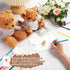 3 Pcs Sublimation Stuffed Animal Shirt Fit 8-12 Inch Blank Stuffed Bear Clothes Plush Bear Tshirts Tee Shirt for DIY Make Unique Stuffed Doll Outf...