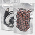 4"x 6" 30 Packs Mylar Bags For Food Storage, Mylar Bags With Window, Freeze Dried Candy Bags, Reusable Storage Bags For Food, Mylar Food Storage B...