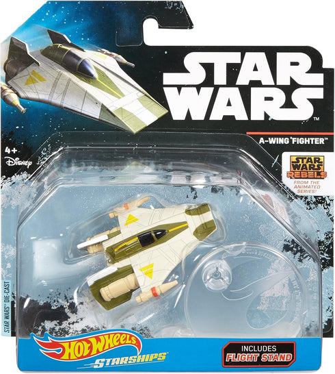 Hot Wheels Star Wars Starship A-Wing Fighter (Rebels)...