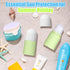 3 PCS Sunscreen Applicator for Kids, Soft Sunblock Brush + 2 PCS Empty Roller Ball Container for Sunscreen Lotion, Sunscreen Applicators for Famil...