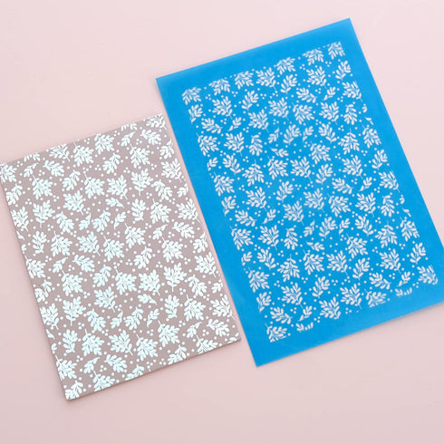 Silk Screen for Polymer Clay, Silk Screen Stencils Reusable for Polymer Clay Earrings, Silkscreens for Clay Jewelry, Texture Sheets for Polymer Cl...