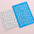 Silk Screen for Polymer Clay, Silk Screen Stencils Reusable for Polymer Clay Earrings, Silkscreens for Clay Jewelry, Texture Sheets for Polymer Cl...