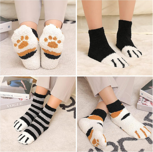 Trifabricy Fuzzy Socks for Women - Fluffy Socks Women, Cozy Socks Slipper Socks for Women...