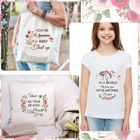 You're Awesome Keep That Up Embroidery Kit for Beginners, Funny Embroidery Starter Kit Craft Kit Stamped Cross Stitch Set Birthday Gift for Women,...