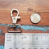Bulk 50 Pack - Premium Metal Lobster Claw Clasps - Wide 3/4 Inch D Ring - 360° Swivel Trigger Snap Hooks - Great for DIY Lanyards, Keychain Clasps...