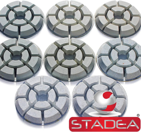 concrete floor polishing pads polisher pad - Grit 50 By Stadea...