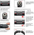 Via Velo Bike Lock Combination Cable Lock Combinationa Lock with 4-Feet Bike Cable Basic Self Coiling Resettable Combination with Complimentary Mo...