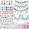 Bracelet Making Kit, 85PCs Charm Bracelets Kit with Beads, Jewelry Charms, Bracelets for DIY Craft, Jewelry Gift...