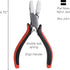 The Beadsmith Flat Nylon Jaw Pliers – Fine Tips – 5 inches (127mm) – Ergonomic Handle with Double Leaf Springs – Jewelry Making Tool for Creating ...