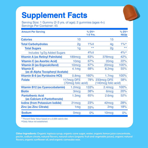 Feel Great Kids Multivitamin Gummies | Citrus & Strawberry Flavored Vitamins for Kids | Multivitamin Gummies with Vitamin D for Bone, Muscle & Imm...
