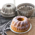 4 Inch Fluted Cake Pan, 4 Packs Carbon Steel Bundt Pan Reusable Nonstick Small Pie Cup Baking Bakeware for Toaster Oven Fryer Insta Pot,Cakes Tart...