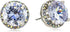 Betsey Johnson Crystal Stud Medium Earrings...