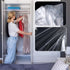 Framendino, 20 Pack 23.63" X 60" Dry Cleaning Plastic Bags Disposable Clothes Cover for Hanging Clothes...