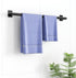 Bathroom Towel Bar, 24 Inch Towel Racks for Bathroom Wall Mounted, Heavy Duty Hand Towel Holder Organizer, Modern Home Decor Towel Rod, Matte Blac...